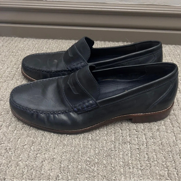 Colehaan size 9.5 Pinch blue leather shoes - Picture 10 of 11